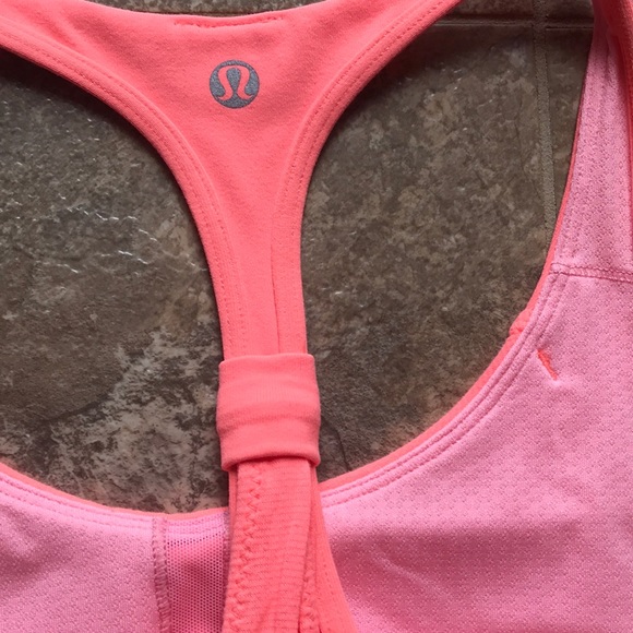 Lululemon Orange Flare Tank size 8 - Picture 4 of 6